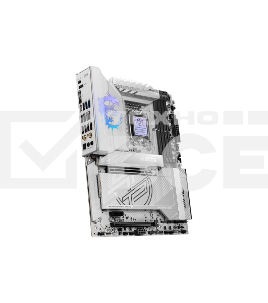 Материнская плата MSI MPG Z890 EDGE TI WIFI, LGA 1851, Intel Z890, 4xDDR5, 4xSATA, 5xM.2, 1xPCIe 5.0 x16, 1xPCIe 4.0 x4, 1xPCIe x1, 1xHDMI, 1x5Gb LAN, 1xUSB-A 2.0, 4xUSB-A 3.2 Gen 1, 4xUSB-A 3.2 Gen 2, 1xUSB-C 3.2 Gen 2, 2xUSB-C TB4, 2x3.5 мм, 7.1, ATX