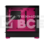 Компьютерный корпус без блока питания Fractal Design Pop Air RGb Magenta Core TG Clear Tint, Midi-Tower, 3x120мм RGb, 2xUSB-A 3.2 ATX, mATX, mITX черный/магента, фото4