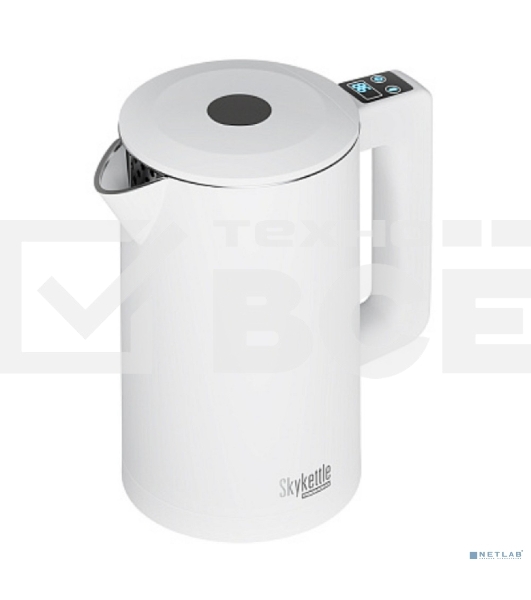 Чайник электрический Redmond SkyKettle KM231S 1.7л, 2200Вт, белый корпус: стекло