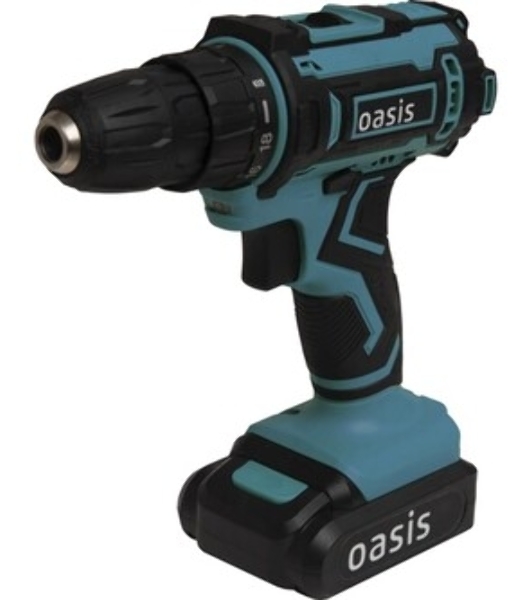 Дрель-шуруповерт Oasis ASB-14S /J/, 14,4 В, 2 Ач, 35 Нм, щеточный