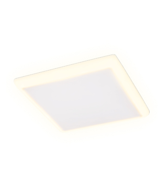 Встраиваемый cветодиодный светильник Ambrella light DCR335 18W+6W 6400K/3000K 85-265V 170*170*32 (A155*155)