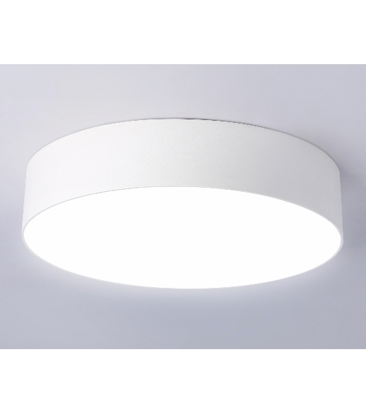Потолочный светодиодный светильник Ambrella light FV5524 WH белый LED 35W 4200K D300*58 (Без ПДУ)