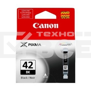 Картридж струйный CLI-42 BK (6384B001) для Canon PIXMA PRO-100, Чёрный, 900стр.
