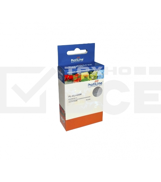 Картридж струйный PL-CLI-426M с чипом для принтеров Canon Pixma IP4840/MG5140/MG5240/MG6140/MG8140 Magenta водн ProfiLine