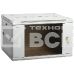 Шкаф ITK LINEA W 12U 600x600 мм дверь стекло, RAL7035, фото 1