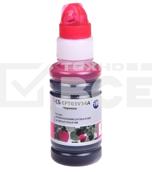 Чернила Cactus CS-EPT03V34A пурпурный70мл для Epson L4150/L4160/L6160/L6170