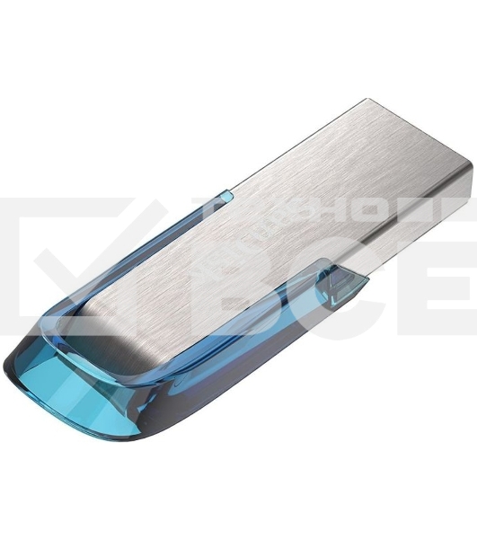Флеш диск 128GB SanDisk CZ73 Ultra Flair, USB 3.0, Tropical Blue