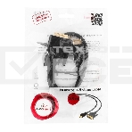 Кабель HDMI-DVI Cablexpert CC-HDMI-DVI-0.5M, 19M/19M, single link, медь, позол.разъемы, экран, 0.5м, черный, пакет, фото3