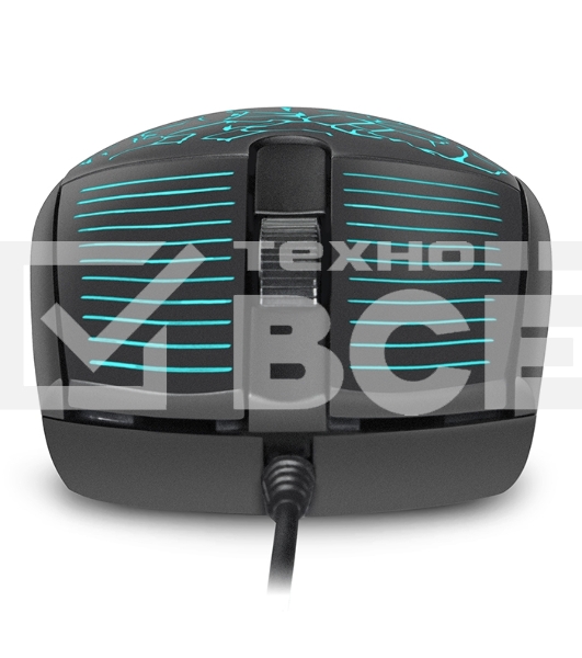 Мышь проводная SVEN RX-70 черный, 1200 dpi, USB, кнопки - 3