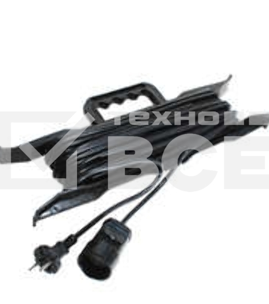 Удлинитель-шнур на рамке 1х20 м без заземл. 10А IP20 2.2 кВт Союз 481S-5202