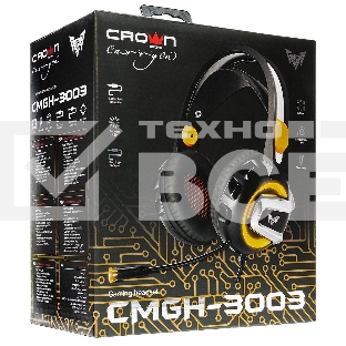 Гарнитура игровая CROWN CMGH-3003 Black&orange