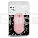 Мышь беспроводная A4Tech Fstyler FG20 розовый, 2000 dpi, радиоканал, USB, кнопки - 4, фото6