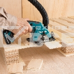 Пила циркулярная MAKITA HS301DWAE10.8В 2х2Ач Li-ion 1500об\м диск-ф85мм рез-25.5мм 1.6кг чем, фото5
