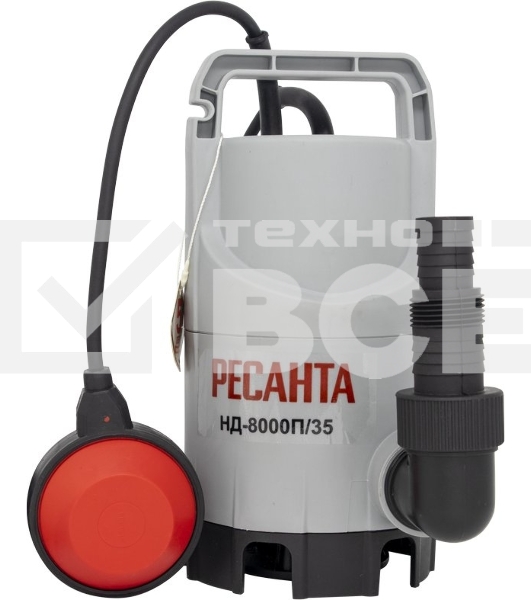 Дренажный насос Ресанта НД-8000П/35