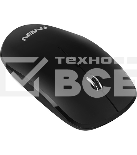 Набор SVEN KB-C3200W беспроводные клавиатура и мышь, чёрные