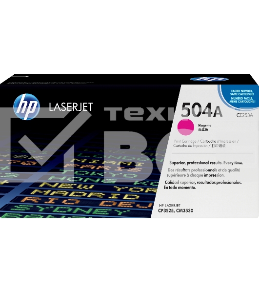 Картридж лазерный HP CE253A пурпурный CLJ CM3530/CP3525 (7000стр.)