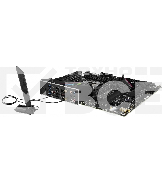 Материнская плата ASUS ROG STRIX B650E-F GAMING WIFI, AM5, AMD B650, 4xDDR5, 4xSATA, 3xM.2, 1xPCI-E 5.0 x16, 1xPCI-E 4.0 x4, 2xPCI-E x1, 1xHDMI, 1xDP, 1x 2.5Gb LAN, 4xUSB-A 2.0, 4xUSB-A 3.2 Gen 1, 2xUSB-A 3.2 Gen 2, 1xUSB-C 3.2 Gen 2, 1xUSB-C 3.2 Gen 2x2,
