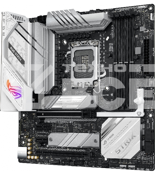 Материнская плата ASUS ROG STRIX B760-G GAMING WIFI, LGA 1700, Intel B760, 4xDDR5, 4xSATA, 2xM.2, 1xPCIe 5.0 x16, 1xPCIe 4.0 x4, 1xHDMI, 1xDP, 1x 2.5Gb LAN, 1xUSB-A 3.2 Gen 2, 2xUSB-A 3.2 Gen 1, 4xUSB-A 2.0, 1xUSB-C 3.2 Gen 1, 1xUSB-C 3.2 Gen 2x2, 5x3.5 м
