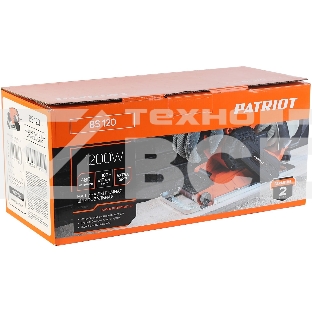 Машина ленточная шлифовальная (ЛШМ) PATRIOT BS 120, мощность 1200 Вт, лента 100х610 мм