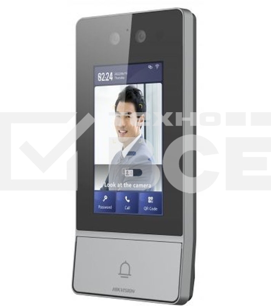 Видеопанель Hikvision DS-KV9503-WBE1 цветной сигнал