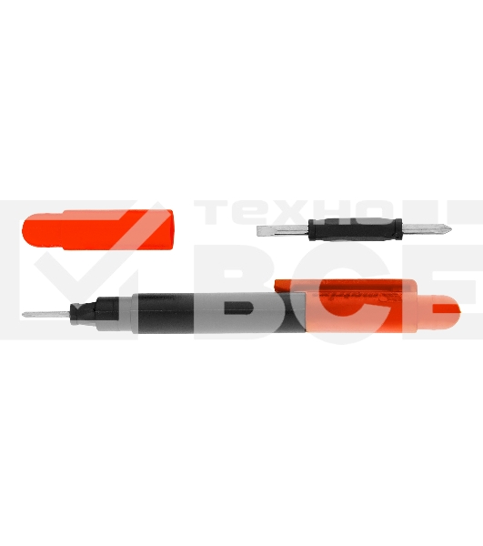 Ручка-отвертка с комбинированными битами Matrix для точных работ, PH0, PH000, SL1.5, SL3 CrV