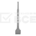 Зубило плоское, 14 х 40 х 250 мм, SDS PLUS, отогнутое для снятия плитки Matrix, фото3