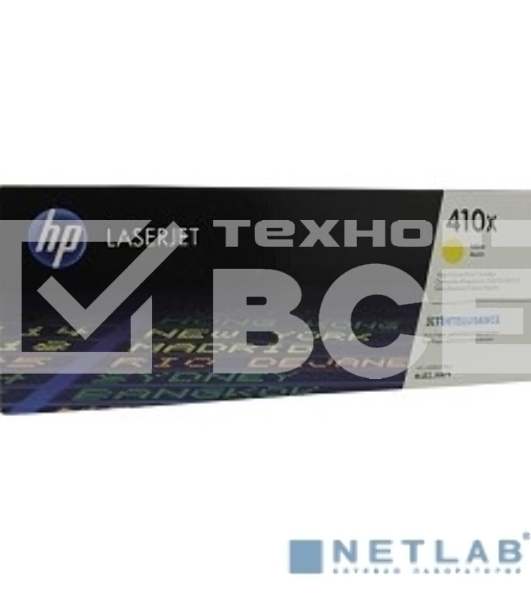 Тонер Картридж HP 410X CF412X желтый для HP LJ Pro M452/M477 (5000стр.)