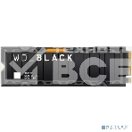 Накопитель SSD WD 1Tb Black SN850X, M.2(22x80mm), NVMe, PCIe 4.0 x4, 3D TLC, R/W 7300/6300MB/s, IOPs 800 000/1 100 000, TBW 600, DWPD 0.3, with Heat Spreader (12 мес.), фото2