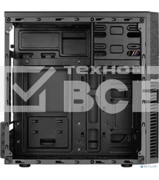 Компьютерный корпус Aerocool / Formula Cs-105, mATX, без БП, 187x361x355мм (ШxГxВ), USB3.0 x1, USB 2.0 x1, металл 0,5мм, 120-мм вентилятор в комплекте