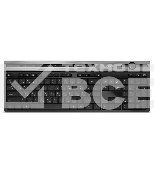 Клавиатура SVEN KB-E5500W беспроводная USB черный