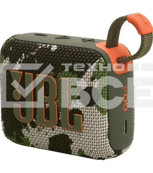 Портативная акустика JBL GO 4, камуфляж