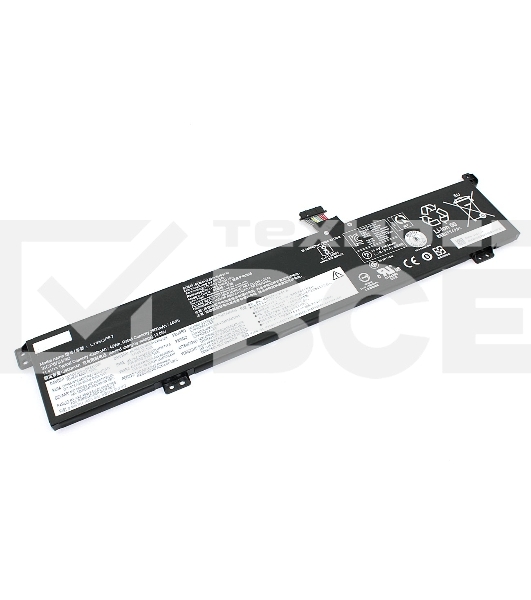 Аккумуляторная батарея для ноутбука Lenovo Ideapad Creator 5-15IMH05 (L19M3PF7) 11.4V 45Wh