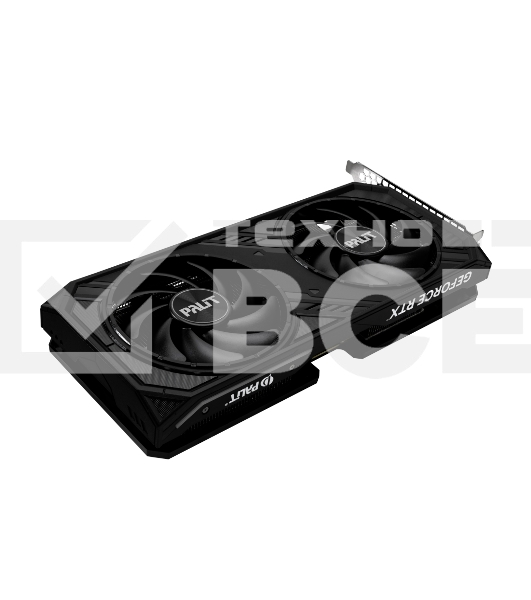 Видеокарта Palit RTX4070 DUAL OC NVIDIA GeForce RTX 4070 12Gb 192bit GDDR6 1920/20000 HDMIx1 DPx3 HDCP Ret