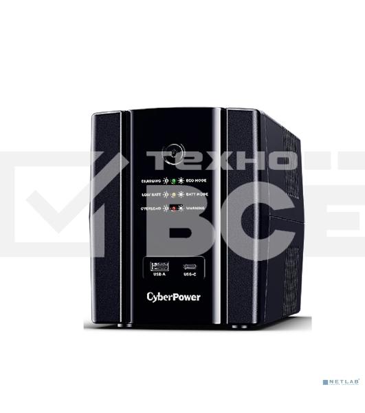 Источник бесперебойного питания CyberPower UT1500EG Line-Interactive 1500VA/900W USB/RJ11/45/USB charger A/C
