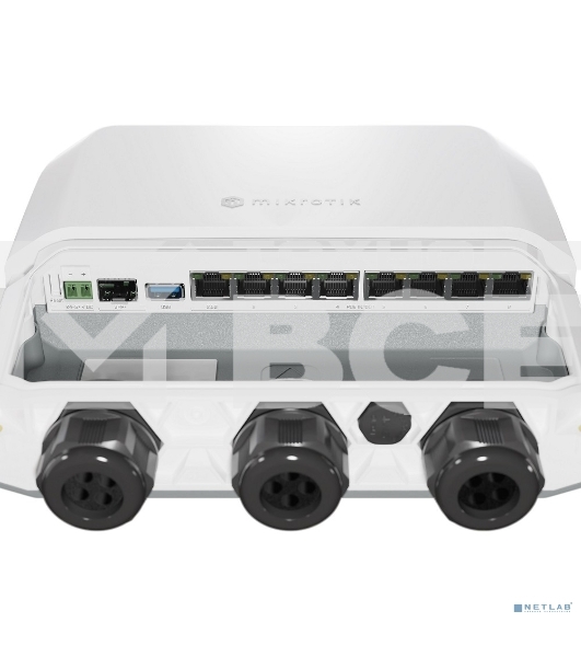 Маршрутизатор/ RB5009UPr+S+OUT Wired router 2.5 Gigabit Ethernet, Gigabit Ethernet White
