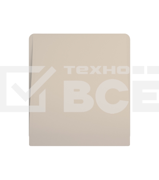 Заглушка ROUND декоративная с суппортом шелк KRANZ