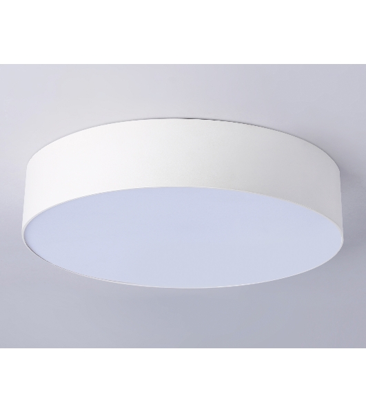 Потолочный светодиодный светильник Ambrella light FV5524 WH белый LED 35W 4200K D300*58 (Без ПДУ)