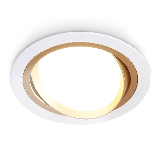 Светильник Ambrella light TN51912 WH/GD белый/золото GX53 max 12W D115*23