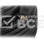 Кабель Cablexpert HDMI CC-HDMI4-30M, 19M/19M, v1.4, медь, позол.разъемы, экран, усилитель сигнала, 30м, черный, пакет, фото 1