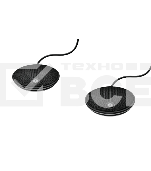 Микрофоны выносные проводные 2 шт. (989-000171) для Logitech ConferenceCam Group 