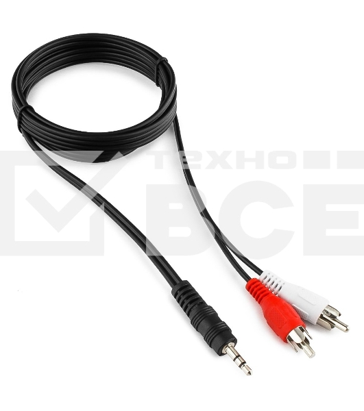 Кабель аудио Gembird Jack3.5 / 2xRCA, 1.5м