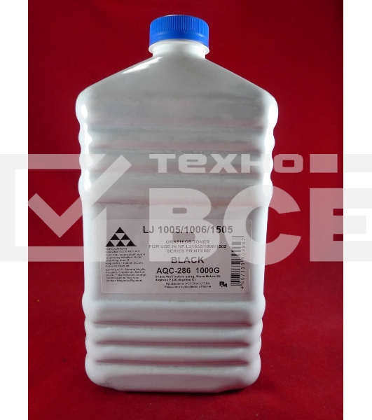 Тонер HP LJ P1005/1006/1102/1120/1505/1522/1566/1606/M125/M127/M201/M225, Canon LBP-3010/3250 (кан., 1кг.) (AQC-США фас России)