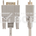 Кабель Greenconnect COM RS-232 порта соединительный 1.8m GCR-DB9CM2M-1.8m, 9M AM / 9M AM Premium, серый, пластиковый пакет, фото 1