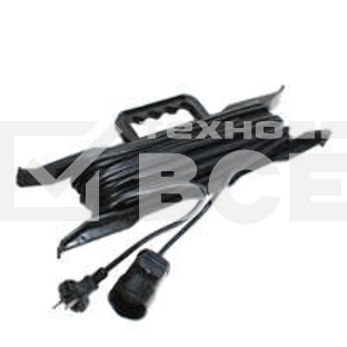 Удлинитель-шнур на рамке 1х10 м без заземл. 10А IP20 2.2 кВт Союз 481S-5201