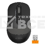 Мышь беспроводная A4Tech Fstyler FG10S черный/серый, 2000 dpi, радиоканал, USB, кнопки - 4, фото2