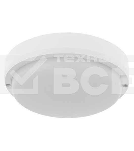 Светильник светодиодный пылевлагозащищенный Rexant ЖКХ-01 круг 18 Вт 1800 Лм IP65 174 мм 6500 K