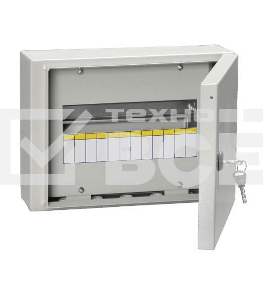 Корпус металлический IEK MKM11-N-12-54-Z  ЩРн-12з-0 У2 IP54