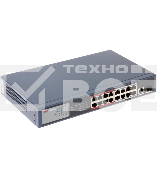 Коммутатор Hikvision DS-3E0318P-E 16xPOE