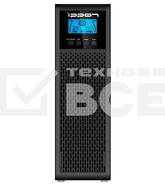 Источник бесперебойного питания Ippon Innova G2 2000L 1800Вт 2000ВА черный (АКБ приобретается отдельно)