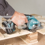 Пила циркулярная MAKITA HS301DWAE10.8В 2х2Ач Li-ion 1500об\м диск-ф85мм рез-25.5мм 1.6кг чем, фото4